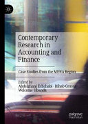 Abdelghani Echchabi, Rihab Grassa, Welcome Sibanda — Contemporary Research in Accounting and Finance: Case Studies from the MENA Region