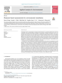 Dawei Wang & Suresh C. Pillai & Shih-Hsin Ho & **gbin Zeng & Yi Li & Dionysios D. Dionysiou — Plasmonic-based nanomaterials for environmental remediation