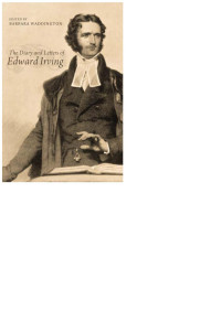 Barbara Waddington; — The Diary and Letters of Edward Irving