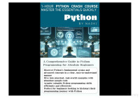 Naoki — 1-Hour Python Crash Course