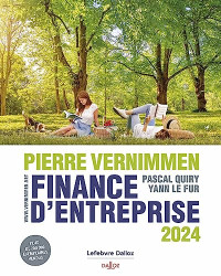 Quiry, Pascal, Le Fur, Yann, Vernimmen, Pierre — Finance d'entreprise 2024. 22e éd.