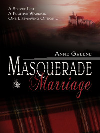 Anne Greene — Masquerade Marriage