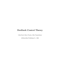 John Doyle, Bruce Francis, Allen Tannenbaum — Feedback Control Theory