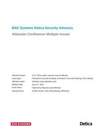 Andrew Horton — Atlassian Confluence Multiple Issues