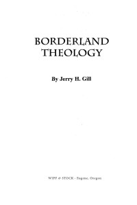 Jerry H. Gill; — 9781532690235_txt