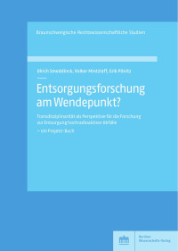 Ulrich Smeddinck, Volker Mintzlaff, Erik Pönitz — Entsorgungsforschung am Wendepunkt?