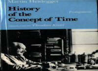 Martin Heidegger — History Of The Concept Of Time