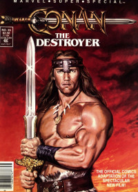 Unknown — Conan the Destroyer Movie Magazine