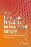 Taku Onishi — Ferroelectric Perovskites for High-Speed Memory