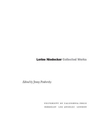 Lorine Niedecker — Collecte Works