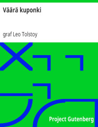 graf Leo Tolstoy — Väärä kuponki