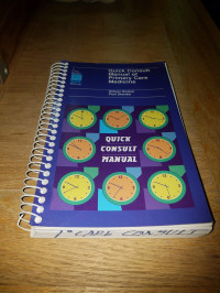 Gideon Bosker, Paul Stander — Quick Consult Manual of Primary Care Medicine (Little, Brown Spiral Manual)