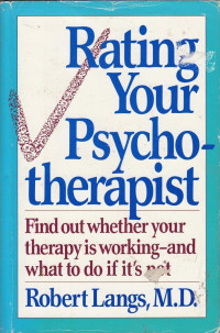 Robert Langs — Rating Your Psychotherapist