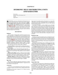 Unknown — S32 Hydronic Heat-Distributing Units