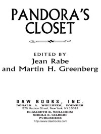 Martin H. Greenberg;Jean Rabe; & Jean Rabe — Pandora's Closet