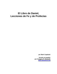 Mark Copeland — El Libro de Daniel