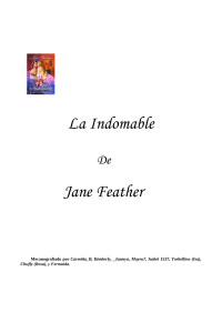Administrador — Microsoft Word - Jane Feather - La Indomable