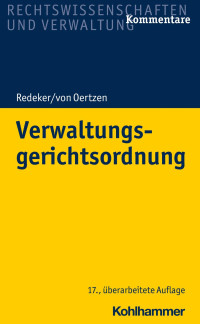 Martin Redeker & Peter Kothe & Helmuth von Nicolai — Verwaltungsgerichtsordnung