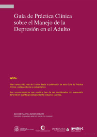 Ministerio de Sanidad de España — 59 Guía Práctica Clínica sobre el Manejo de la Depresión en el Adulto