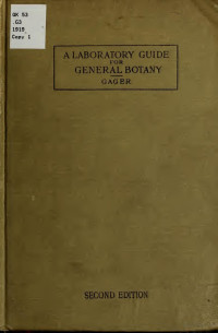 Gager, C. Stuart (Charles Stuart), 1872-1943 — A laboratory guide for general botany