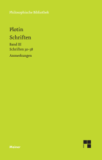 Plotin — Schriften III/b