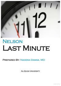 Nadera Damsa — Nelson Last Minute (Pediatric Course
