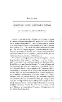 Olivier Giraud, Gwenaëlle Perrier — Politiques sociales : l’état des savoirs
