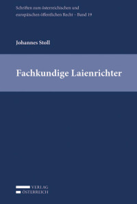 Johannes Stoll; — Fachkundige Laienrichter