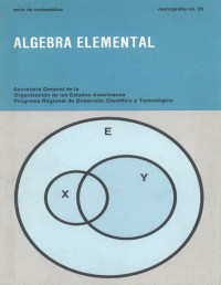 Leopoldo Nachbin — Álgebra elemental