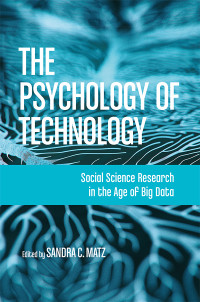 Sandra Matz; — The Psychology of Technology