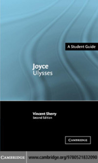 Vincent Sherry — Joyce: Ulysses 2ed