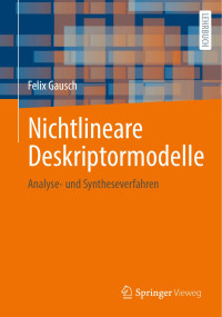 Felix Gausch — Nichtlineare Deskriptormodelle. Analyse- und Syntheseverfahren