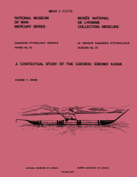 Eugene Yuji Arima — A contextual study of the Caribou Eskimo kayak