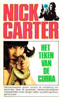 Nick Carter — Nick Carter 059 - Het teken van de Cobra