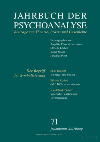 Angelika Ebrecht-Laermann — Jahrbuch der Psychoanalyse