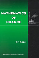 Jiří Anděl — Mathematics of Chance