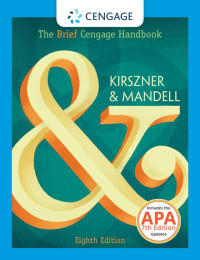 Laurie G. Kirszner, Stephen R. Mandell — The Brief Cengage Handbook with APA 7e Updates