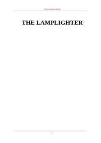 Charles Dickens — The Lamplighter