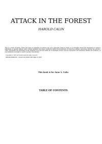 Harold Calin — Attack in the Forest