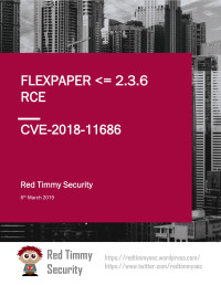 Red Timmy Security — FlexPaper «= 2.3.6 RCE