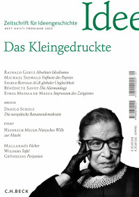 Florian Meinel / Carlos Spoerhase — Das Kleingedruckte