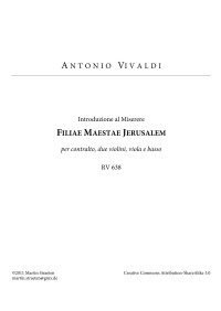 A.Vivaldi — Filiae maestae Jerusalem
