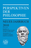 coll — Perspektiven der Philosophie. Neues Jahrbuch 2010