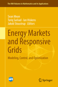 Sean Meyn, Tariq Samad, Ian Hiskens & Jakob Stoustrup — Energy Markets and Responsive Grids