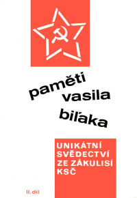 Bilak, Vasil — Pameti Vasila Bilaka II.