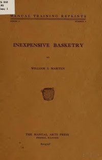 Marten, William Samuel, 1877- — Inexpensive basketry