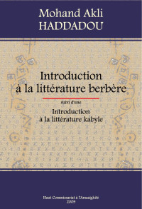 Mohand Akli Haddadou — Introduction à la littérature berbère