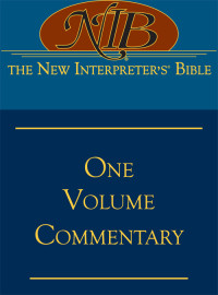 Petersen, David L.;Gaventa, Beverly Roberts; — The New Interpreter's Bible One-Volume Commentary