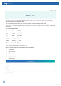 BMJ OnExamination — Examination Assessment MRCP II NEPHROLOGY