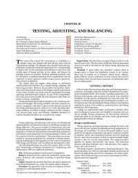 Unknown — A36 Testing, Adjusting, and Balancing